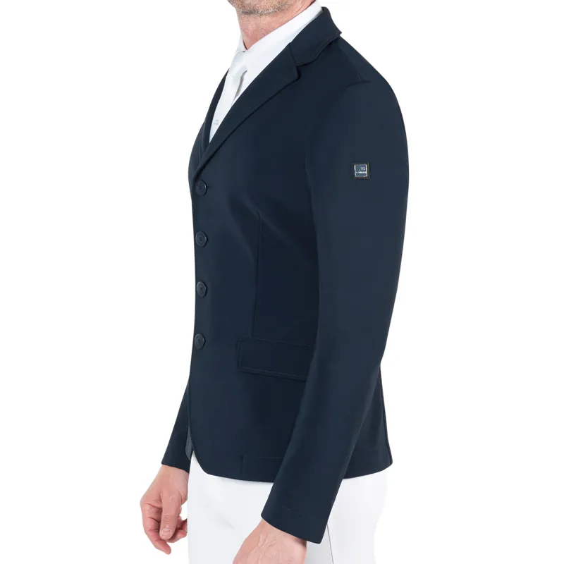 Equiline Normank Mens Show Jacket - Blue-2